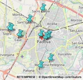 Mappa Via Livello, 35139 Padova PD, Italia (1.805)