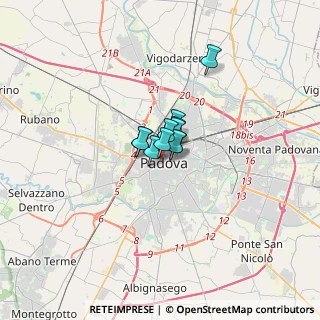 Mappa Via Livello, 35139 Padova PD, Italia (1.16091)