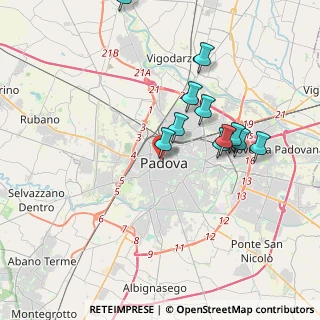 Mappa Via Dondi dall'Orologio, 35139 Padova PD, Italia (3.54545)