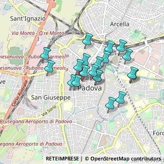 Mappa Via Dondi dall'Orologio, 35139 Padova PD, Italia (0.7145)