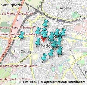 Mappa Via Livello, 35139 Padova PD, Italia (0.5835)