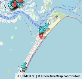 Mappa Via Dalmazia, 30126 Venezia VE, Italia (3.408)