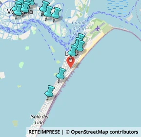 Mappa Via Dalmazia, 30126 Venezia VE, Italia (2.68625)