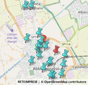 Mappa Via Francesco Croce, 20081 Abbiategrasso MI, Italia (1.0185)