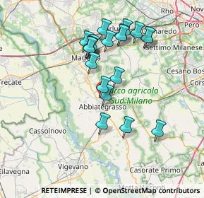 Mappa Via Francesco Croce, 20081 Abbiategrasso MI, Italia (6.7825)