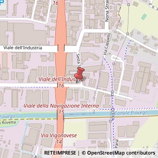 Mappa Via dei Vespri, 35, 35129 Padova, Padova (Veneto)