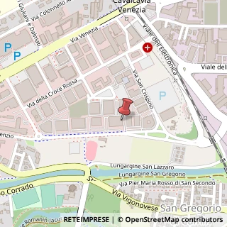Mappa Via Giacinto Andrea Longhin, 103, 35129 Padova, Padova (Veneto)