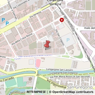 Mappa Via Giacinto Andrea Longhin, 83, 35129 Padova, Padova (Veneto)