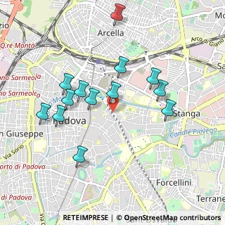 Mappa Via Giambattista Morgagni, 35121 Padova PD, Italia (0.92462)