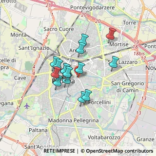 Mappa Via Giambattista Morgagni, 35121 Padova PD, Italia (1.27)