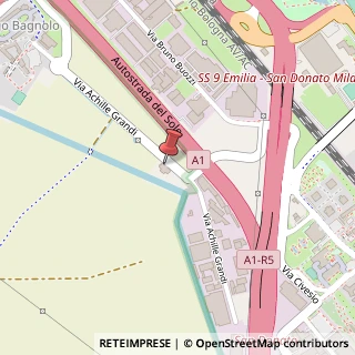 Mappa Via Achille Grandi, 2, 20097 San Donato Milanese, Milano (Lombardia)