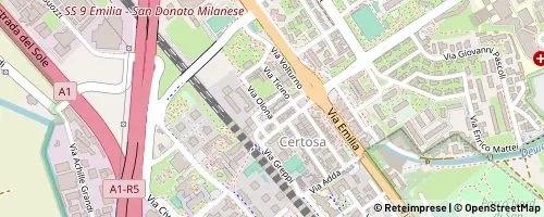 Mappa San Donato Milanese