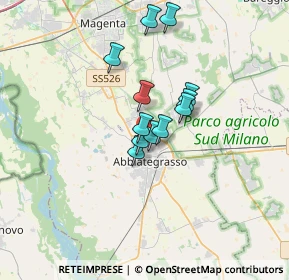 Mappa Via D. Galimberti, 20081 Abbiategrasso MI, Italia (2.33833)