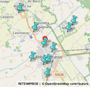 Mappa Via D. Galimberti, 20081 Abbiategrasso MI, Italia (2.41333)