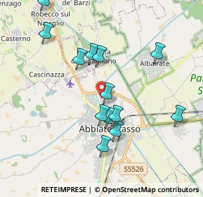 Mappa Via D. Galimberti, 20081 Abbiategrasso MI, Italia (1.85923)