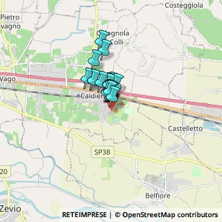 Mappa Via Ponterotto, 37042 Caldiero VR, Italia (0.82)