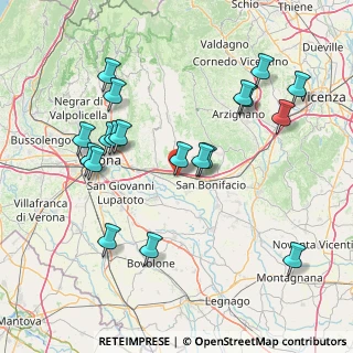 Mappa Via Ponterotto, 37042 Caldiero VR, Italia (16.71421)