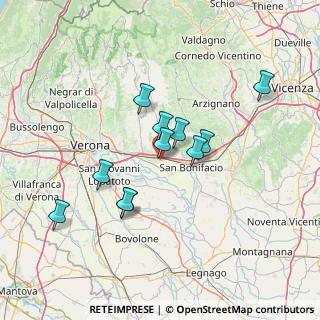 Mappa Via Ponterotto, 37042 Caldiero VR, Italia (11.90182)