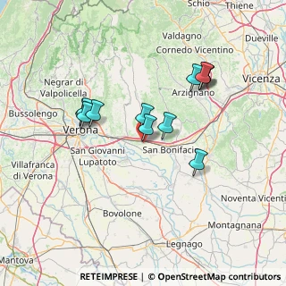 Mappa Via Ponterotto, 37042 Caldiero VR, Italia (12.8025)