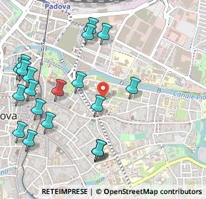 Mappa Via Francesco Marzolo, 35100 Padova PD, Italia (0.619)