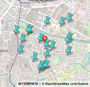 Mappa Via Francesco Marzolo, 35100 Padova PD, Italia (0.4655)