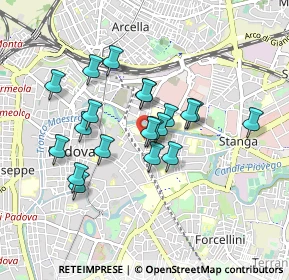 Mappa Via Francesco Marzolo, 35100 Padova PD, Italia (0.725)