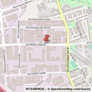 Mappa Via Mario Idiomi, 4, 20090 Assago, Milano (Lombardia)