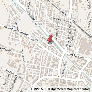 Mappa Via Amerigo Vespucci, 18/B, 25016 Ghedi, Brescia (Lombardia)