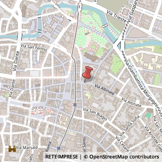 Mappa Via Altinate, 26/32, 35121 Padova, Padova (Veneto)