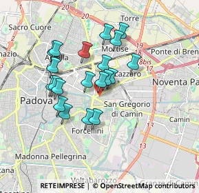 Mappa Via Giambellino, 35129 Padova PD, Italia (1.482)