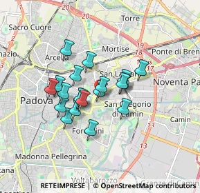 Mappa Via Giambellino, 35129 Padova PD, Italia (1.2565)