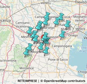 Mappa Via Giambellino, 35129 Padova PD, Italia (10.16421)