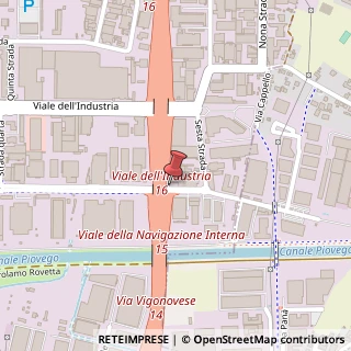 Mappa Viale della Navigazione Interna, 69, 35129 Padova, Padova (Veneto)