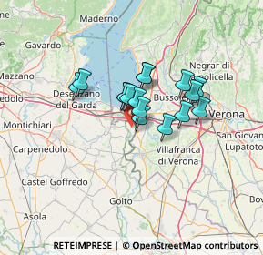 Mappa Via della palude, 46040 Ponti Sul Mincio MN, Italia (8.90688)