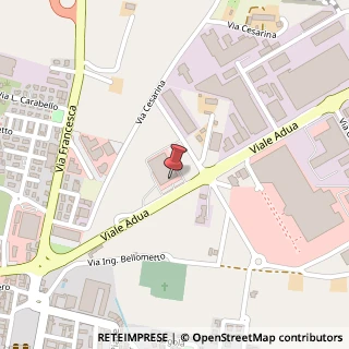 Mappa Viale Adua, 36, 25034 Orzinuovi, Brescia (Lombardia)