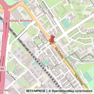 Mappa Via Giosuè Carducci, 3, 20097 San Donato Milanese, Milano (Lombardia)