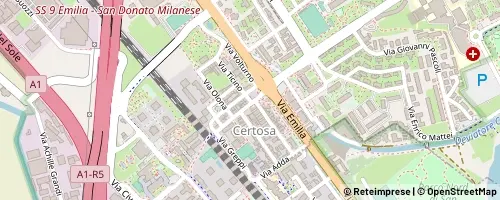 Mappa San Donato Milanese