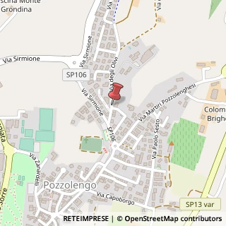 Mappa Via Giovanni Pascoli, 13, 25010 Pozzolengo, Brescia (Lombardia)