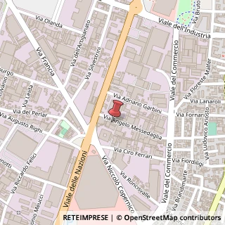 Mappa Via Angelo Messedaglia, 4/A, 37135 Verona, Verona (Veneto)
