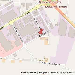 Mappa Via del commercio 2, 25030 Orzinuovi, Brescia (Lombardia)