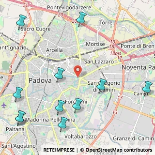 Mappa Venezia cittadella, 35129 Padova PD, Italia (3.24538)