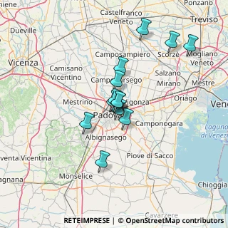 Mappa Venezia cittadella, 35129 Padova PD, Italia (10.17538)