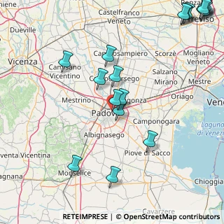 Mappa Venezia cittadella, 35129 Padova PD, Italia (23.11833)