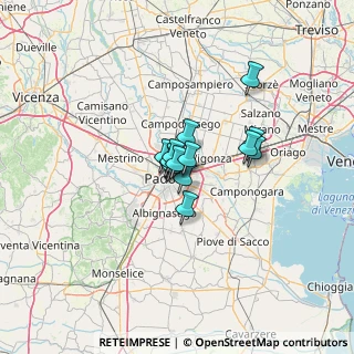 Mappa Venezia cittadella, 35129 Padova PD, Italia (6.68357)