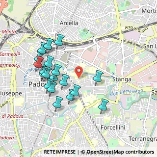 Mappa Via Francesco Marzolo, 35121 Padova PD, Italia (0.9365)