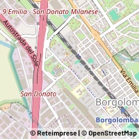 Hartă San Donato Milanese