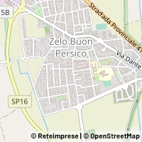 Mapa Zelo Buon Persico