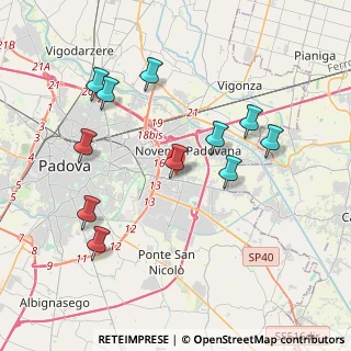 Mappa Via Alsazia, 35127 Padova PD, Italia (3.94545)
