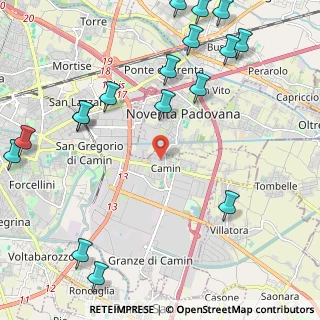 Mappa Via Alsazia, 35127 Padova PD, Italia (2.99111)