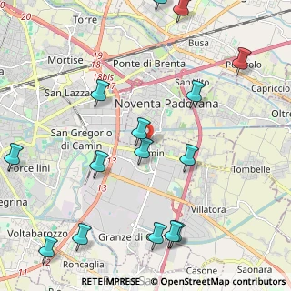 Mappa Via Alsazia, 35127 Padova PD, Italia (2.71133)